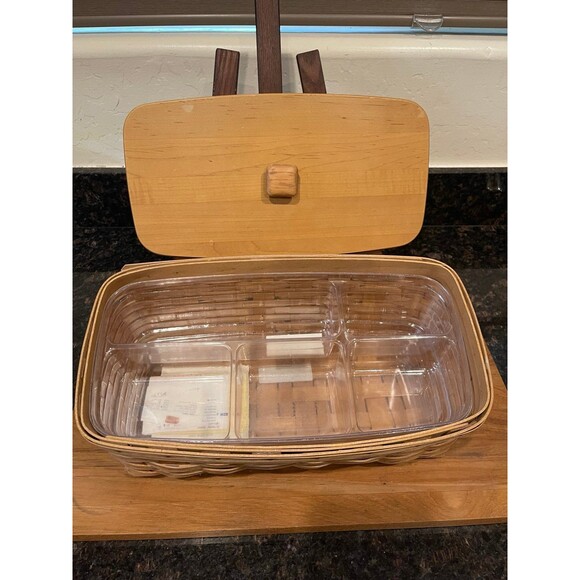 Vintage Longaberger Vanity Basket 2003 - Picture 4 of 9